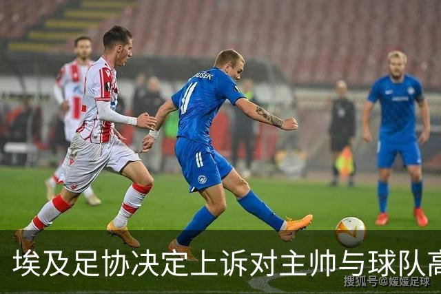 埃及足协决定上诉对主帅与球队高层的禁赛处罚